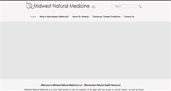 Desktop Screenshot of midwestnaturalmed.com